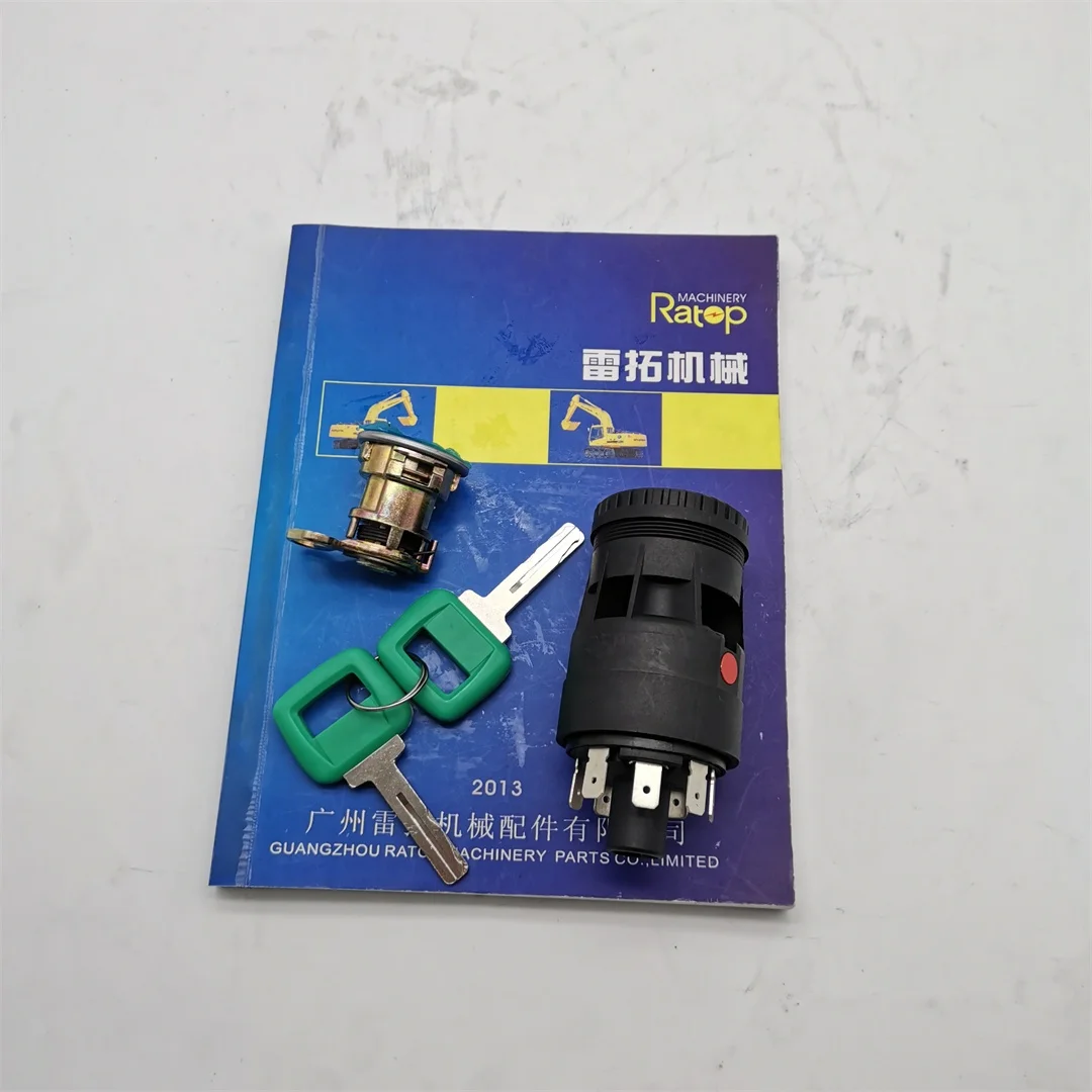 مجموعة قفل عالية الجودة 15082295 VOE15082295 مفتاح إشعال 04822301 VOE04822301 للرافعات العجلات A20C A25B A30C A35D A40 #5