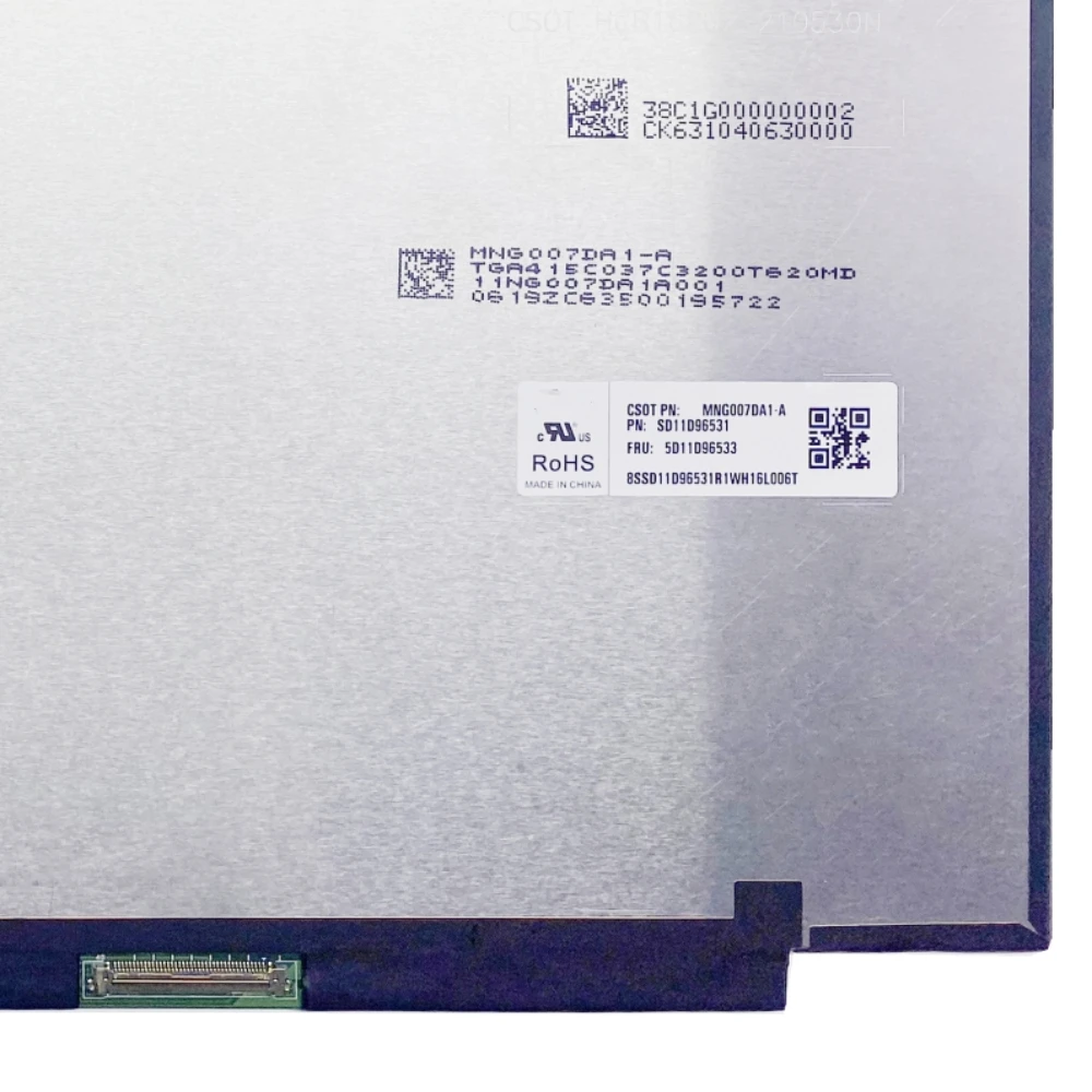 

MNG007DA1-A IPS 16.0 inch Panel Laptop LCD Screen 2560x1600 Matrix Replacement