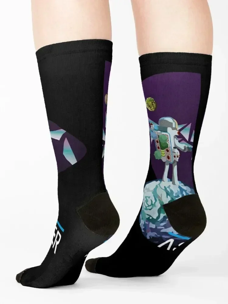 Astroneer Space Socks loose colored designer brand Heating sock Ladies Socks Men's