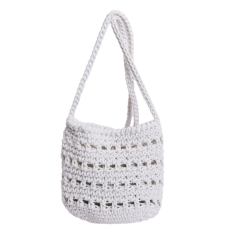 

Fashion Design Versatile Stylish Fabric Hollowing Out Shoulder Bags Hot Sale Exquisite Simple Casual Women's Crossbody Bags