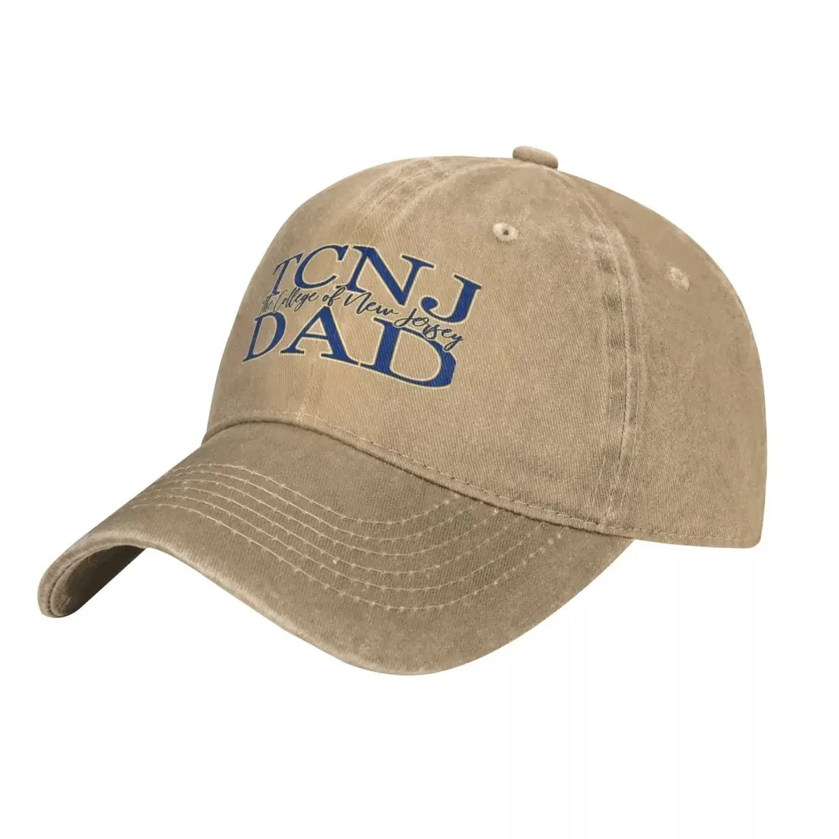 TCNJ The College of New Jersey Dad Logo Cowboy Hat Streetwear Sunhat Hats Man Women'S Hat