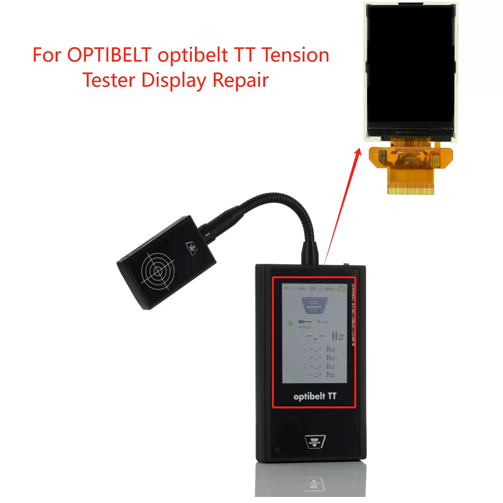 New Original LCD Display for OPTIBELT optibelt TT Tension Tester Replacement/Repair