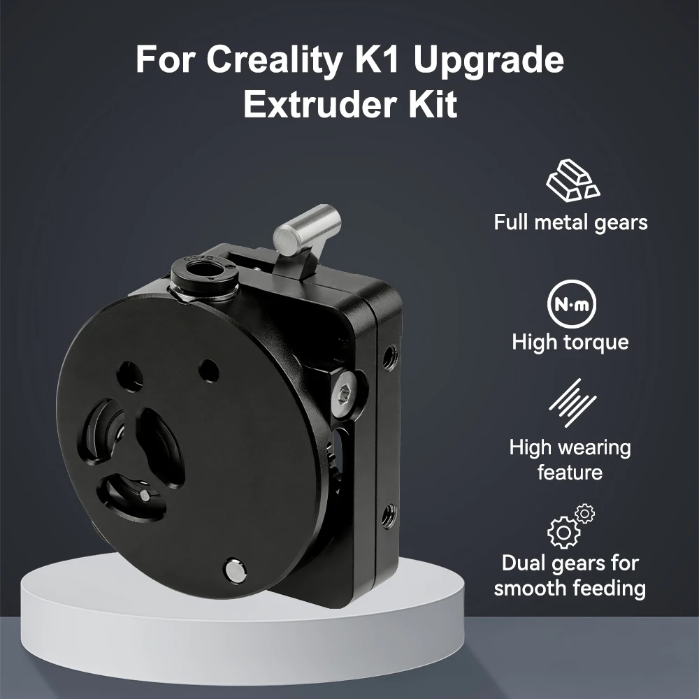 Für Creality K1 Max Extruder-Kit, verbessertes, hochwertiges Vollmetallgetriebe ohne Motor, Extrusionsmechanismus für K1 Ersatzteil – Detail 5