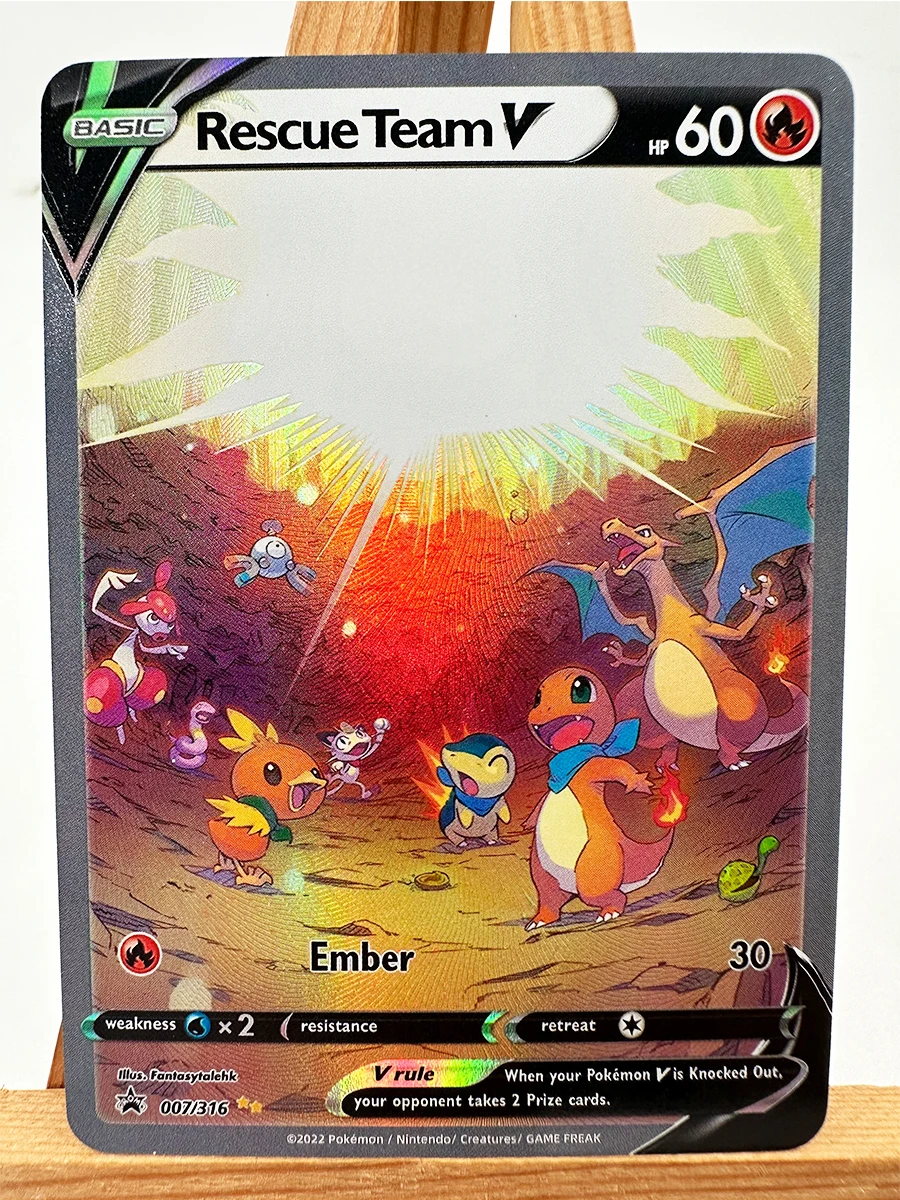 PTCG WHT BLK Victini Zekrom Reshiram Hida Englisch Spielzeug Hobbies Hobby Sammlerstücke Spielesammlung Anime-Karten