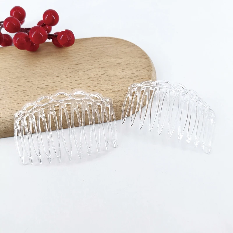 2 Stück französischer gedrehter Haarkamm mit 11 Zähnen – einfaches und stilvolles Haar-Accessoire für Frauen und Mädchen – Detail 12