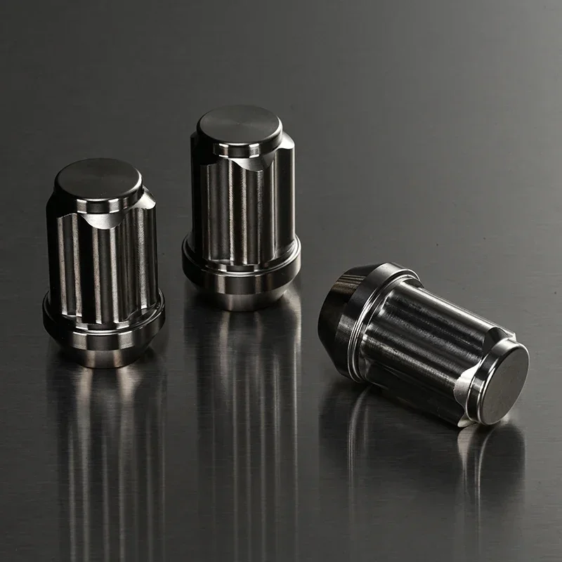 LS السيارات سبائك التيتانيوم عجلة المكسرات عجلة التيتانيوم العروة المكسرات M12x1.5/M12x1.25 توركس الجوز