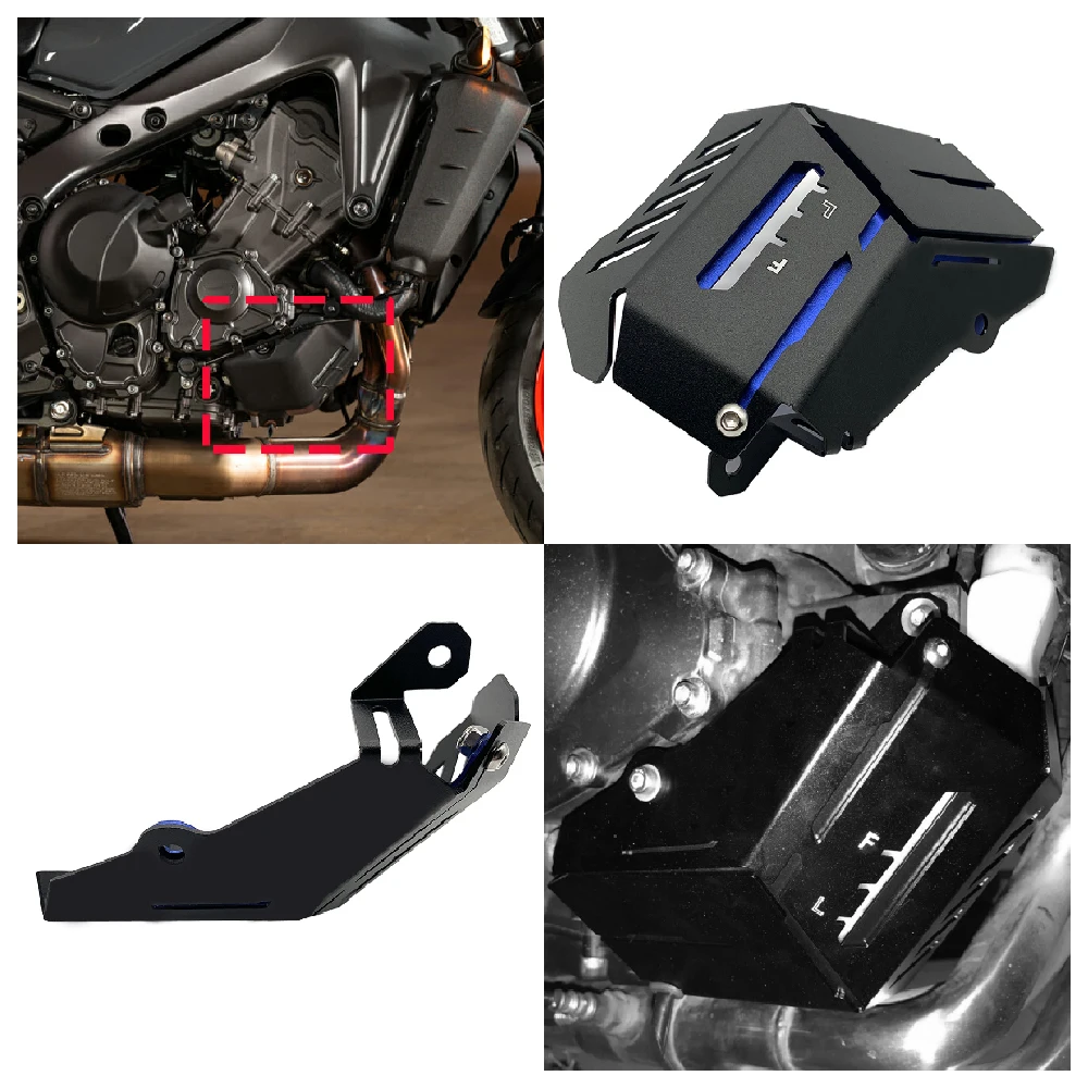 

Fits for Yamaha MT09 SP FZ09 ABS MT-09 TRACER 900 GT XSR900 2021-2024 Motorcycle Engine Coolant Reservoir Cover Shielding Guard