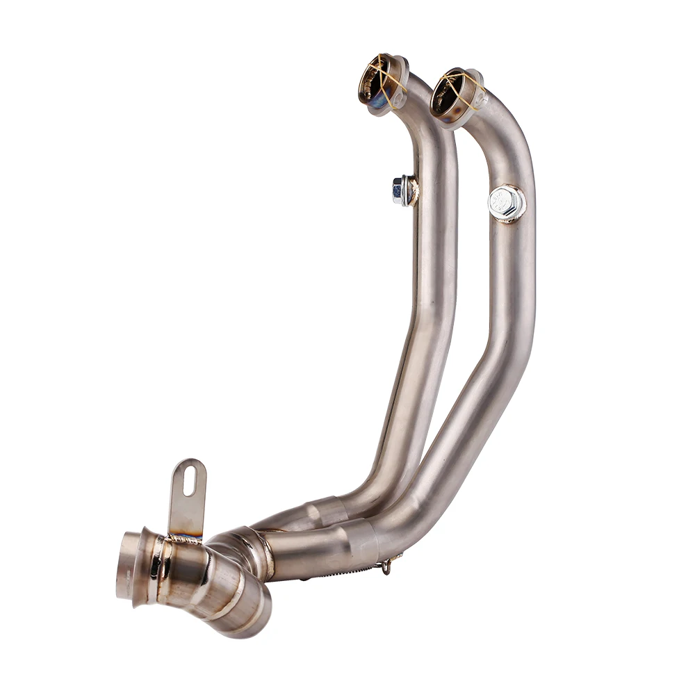 

STLF Slip on Motorcycle Exhaust Escape Modified Muffler Manifold Titanium Alloy Front Link Pipe for 790 DUKE 790790 Duke790