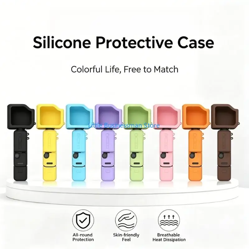 Silikonhüllen-Set mit strukturiertem für Pocket 4Pro Travel Carry Schutzhülle M76A – Detail 4