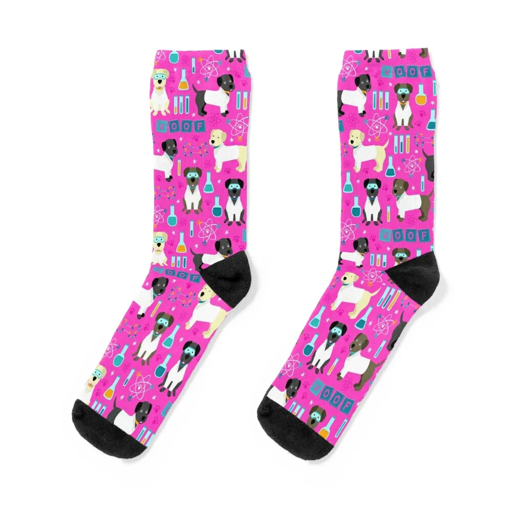 

Lab Assistants Socks designer sheer fashionable Socks Ladies Men's