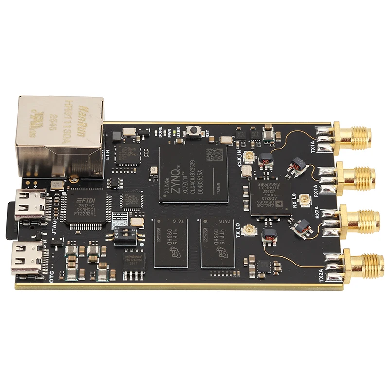 New 70MHz-6GHz Zynq7010 + AD9363 2T2R SDR Software Defined Radio Compatible with ADALM-PLUTO Pluto Openwifi Zynqsdr