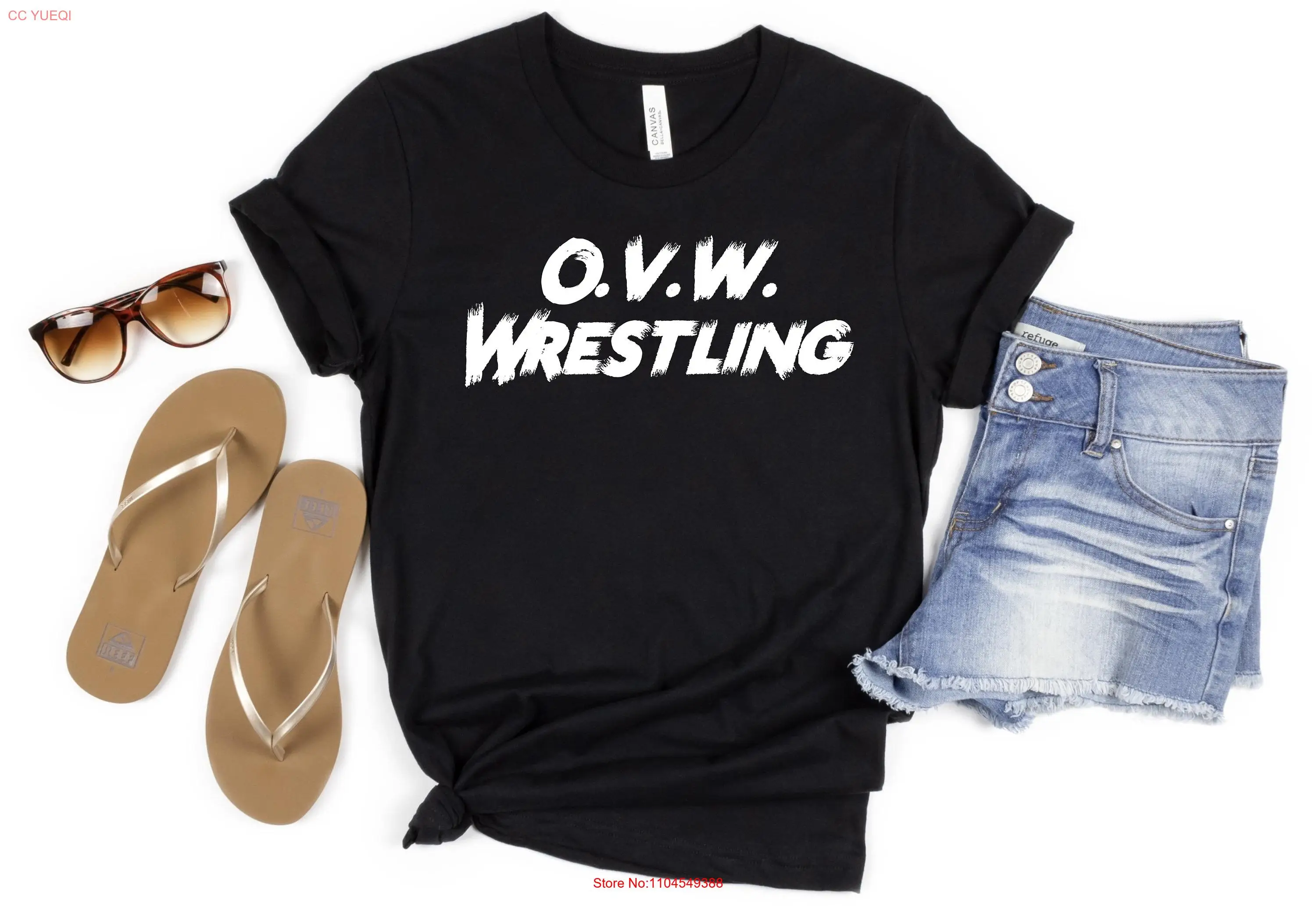 

Рубашка OVW Wrestling O V W Fan Футболка Wrestler с длинными или короткими рукавами