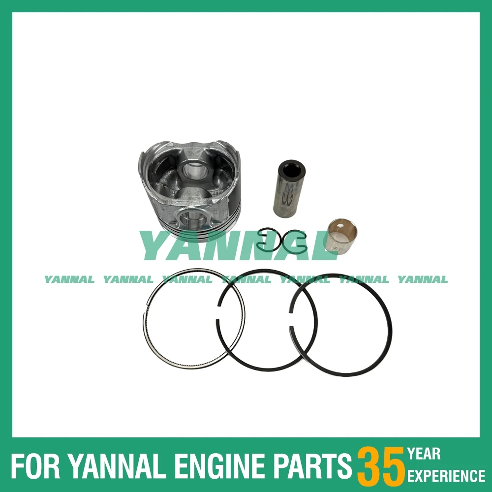 

1 SET Z602 Piston Kit With Bushing 1J094-21770 For Kubota Engine Parts