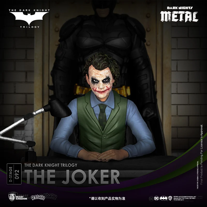 Dc The Dark Knight The Joker Batman Handmade Scenery Collection Decoration Gift Cartoon Anime Birthday Gift Desktop Decoration