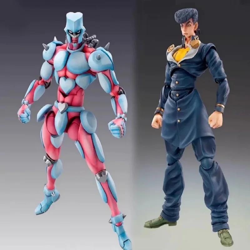 

Gsc Jojo Bizarre Adventure Super Action Statue Josuke Higashikata Crazy Diamond Action Figure Collectible Model In Stock