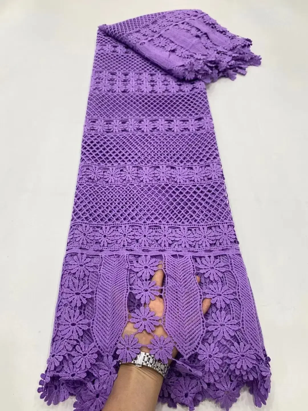 

Swiss Voile In Switzerland Fabric African Lace Fabric Embroidery Cotton Lace With Stones African Dry Lace Fabric For Party Dress