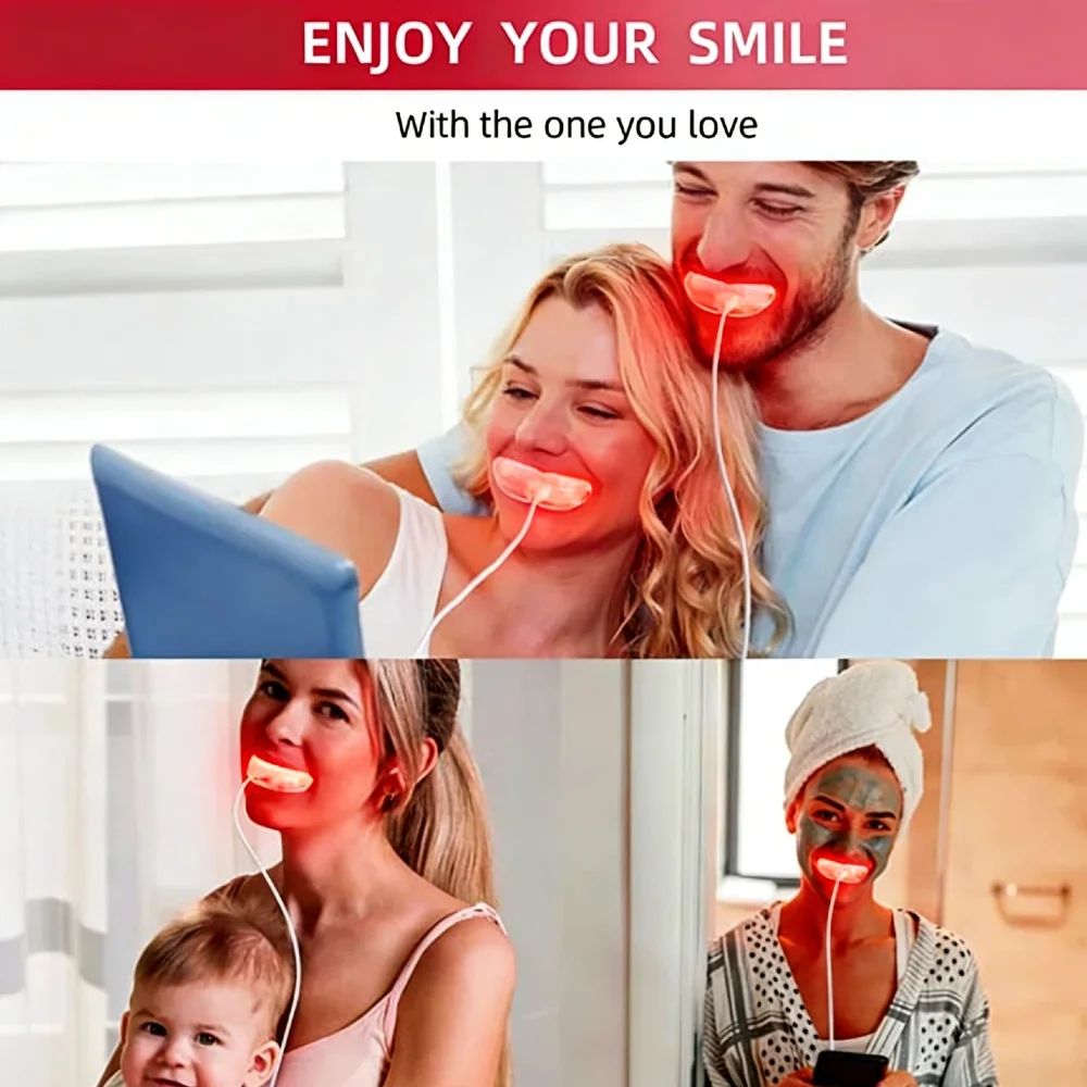 

Portable Red Light Therapy Device for Immediate Relief of Tooth Pain and Sensitive Gums