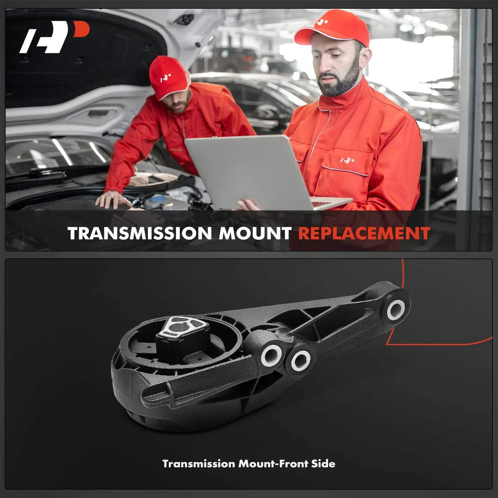 A-Premium Front Side Transmission Mount for Chevrolet Malibu 2013-2014 Impala 2014 Buick LaCrosse 2010-2016 Verano 2012-2017