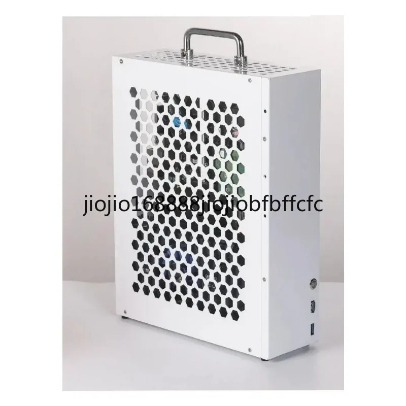 Suitable for  M12 MATX  side transparent A4 portable case, flex power independent display case K39