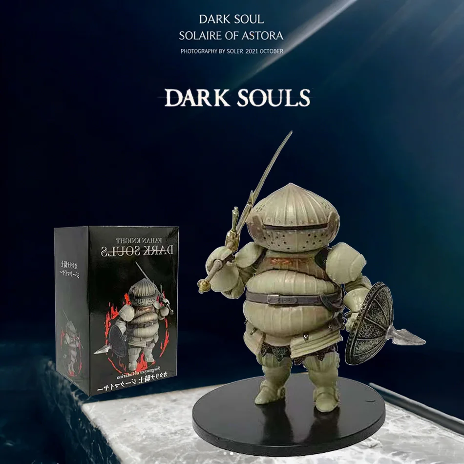 En stock, figura de Dark Souls de 13CM, Catarina de Siegmeyer, figura de acción, estatua de PVC, modelo de colección, juguetes para niños, regalos de Navidad
