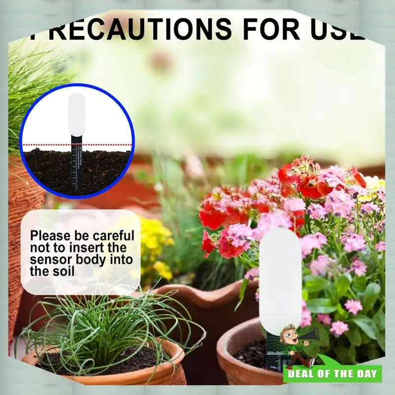 24-Hour Delivery 2Pcs Zigbee Smart Soil Tester Temperature Meter Moisture Humidity Sensor Real-Time Monitoring Plant Monitor Det