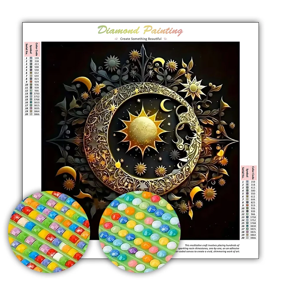 GATYZTORY Diamond Painting Complete Kit For Adults Adults Crafts Needle Arts Craft flowers Home Wall Decor Art Supplies Stitch