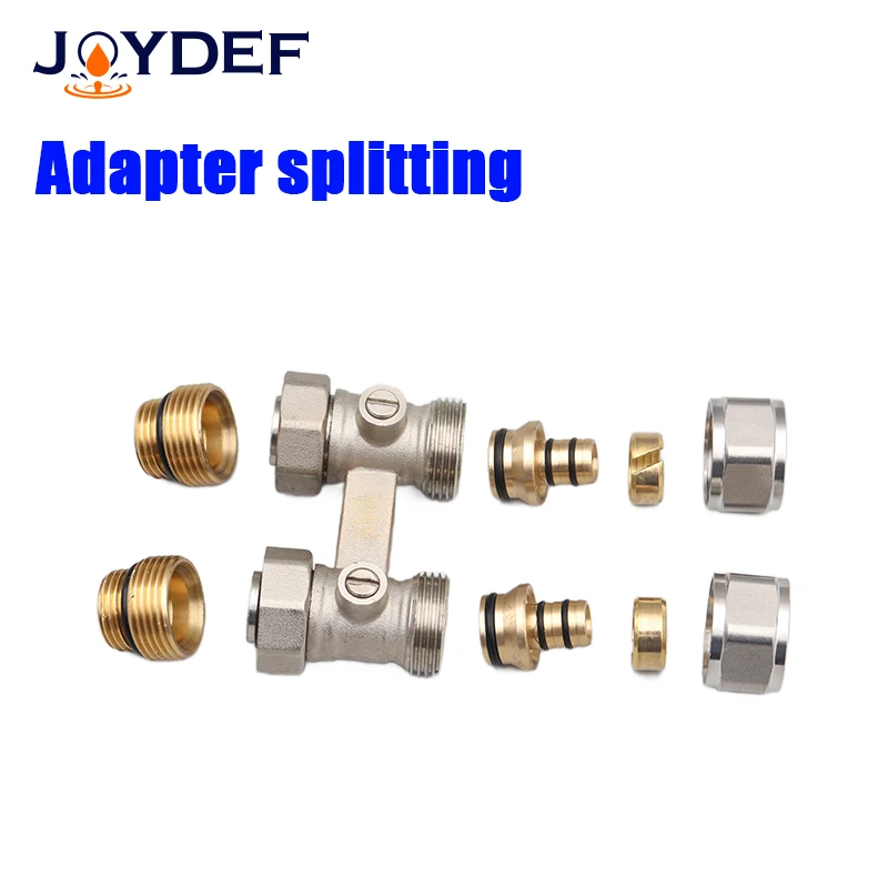 Brass Straight H Double Radiator Ball Valve For HVAC Systems