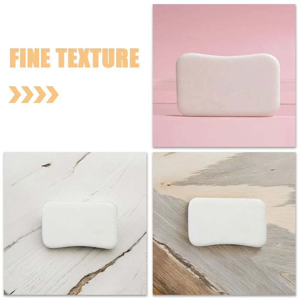 2Pcs Gua Sha Jade Massage Scraper Smooth Comfortable White Xiuyan Jade Face Body Skin Care Facial Massage Tool Muscle Relaxation