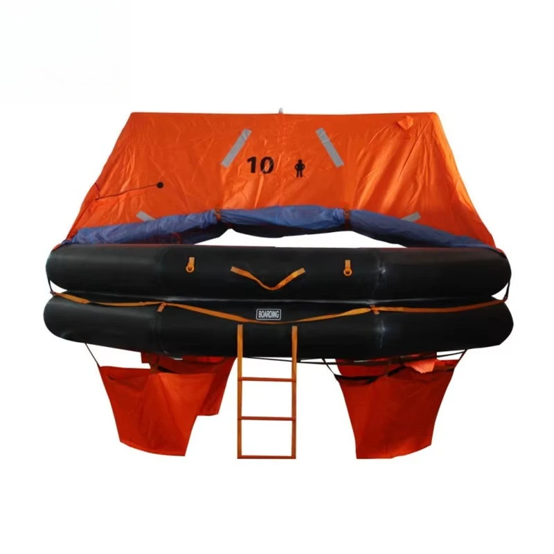 Life Saving/A Type Throw Board Inflatable Liferaft 6~30 Persons Capacity Neoprene Coated Fabric