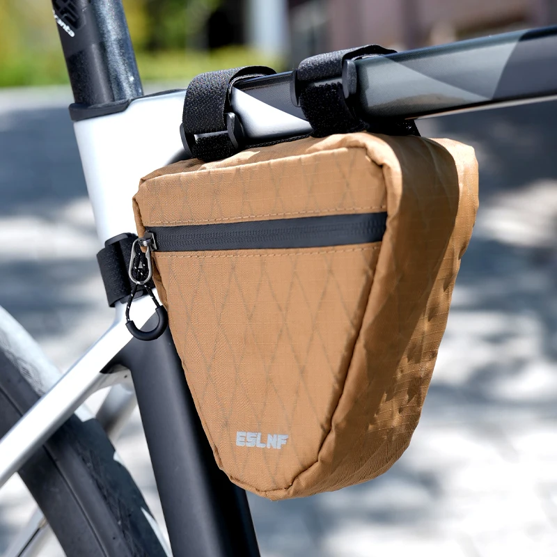 ESLNF Bike Triangle Frame Pack Small Compact Storage Tool Bag for Road Mountain Bike Bike Storage Triangle Bag Bicycle Bag
