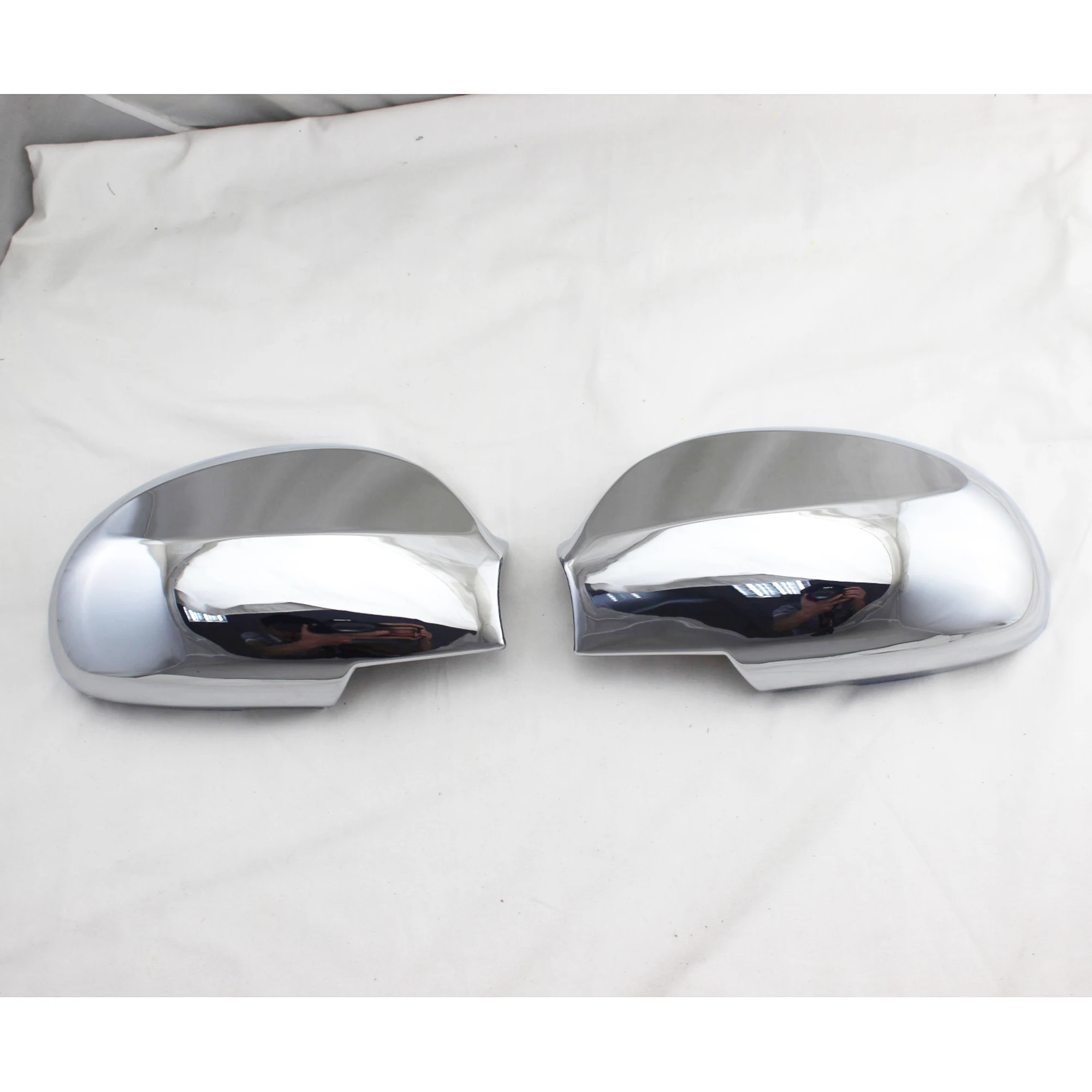 Car Chrome Plated Rearview Accessories Door Mirror Cover Trim Paste Style For Kia Picanto Spectra Cerato 2005 2006 2008 2012