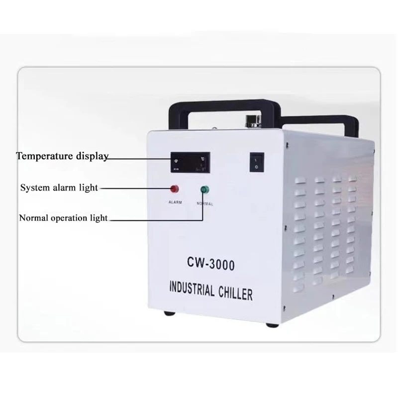 Industrial chiller engraving machine chiller cooling circulating water tank water pump CW3000 laser engraving machine water tank