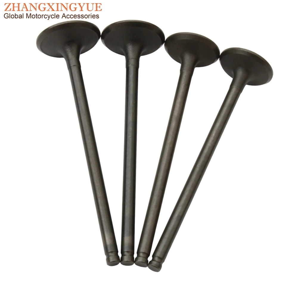 Motorcycle Intake And Exhaust Valves For Sym Cruisym250 GTS250 Wolf Joymax-z 250i Quadlander 250 SR 14711-HMA-000 14721-RFS-000