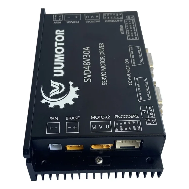 multi-function RS485 CAN encoder hall sensors brushless dc dual control driver