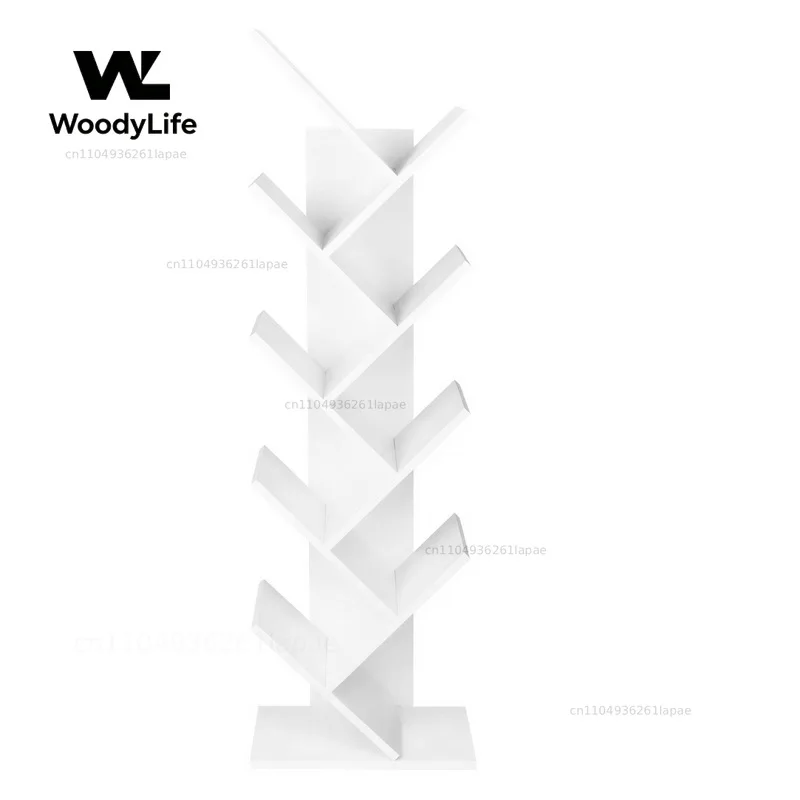 Tree-shaped Bookshelf Floor-standing Storage Rack Multi-layer Storage Rack Study Simple Reading Stand