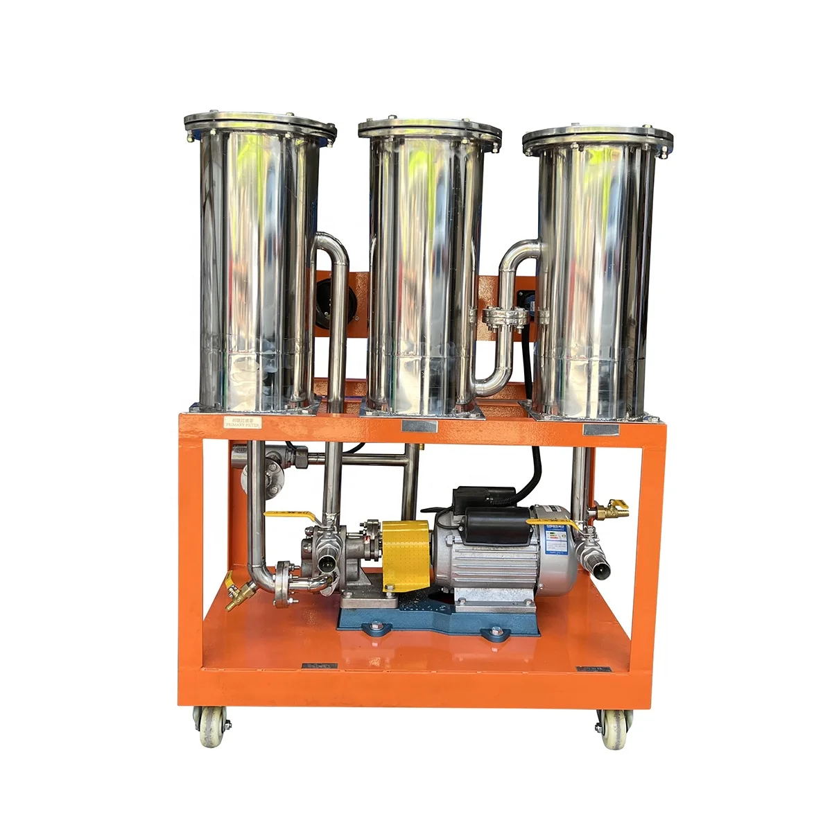 New TOP JL-S-50 Portable Oil Filter Machine with 5Micron Filtration 2-Year Warranty-China Supplier Quick Dispatch