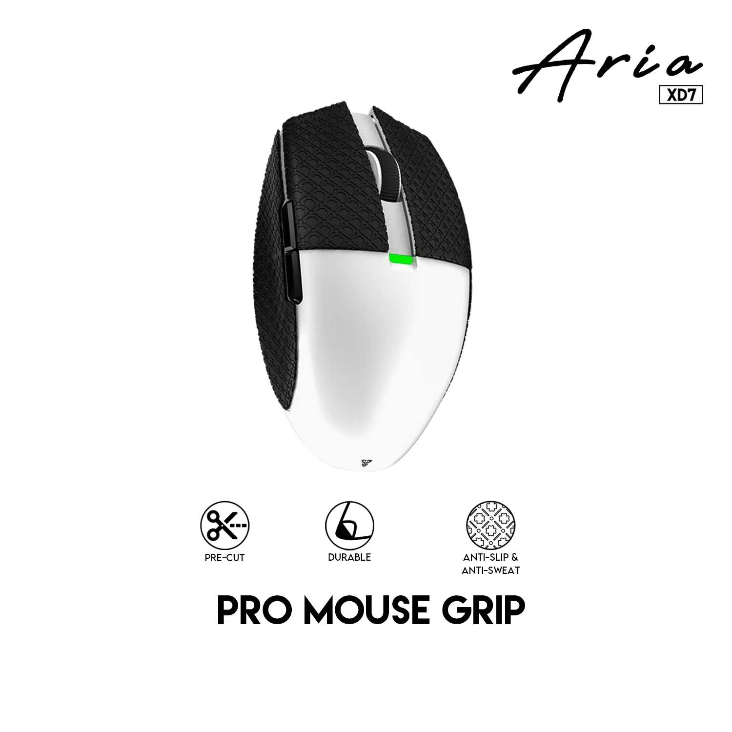 Original Mouse Skates For FANTECH Aria XD7 White Mouse Feet Glide Also Have Anti Slip Sticker Anti Sweat Stickers Tape Non-slip