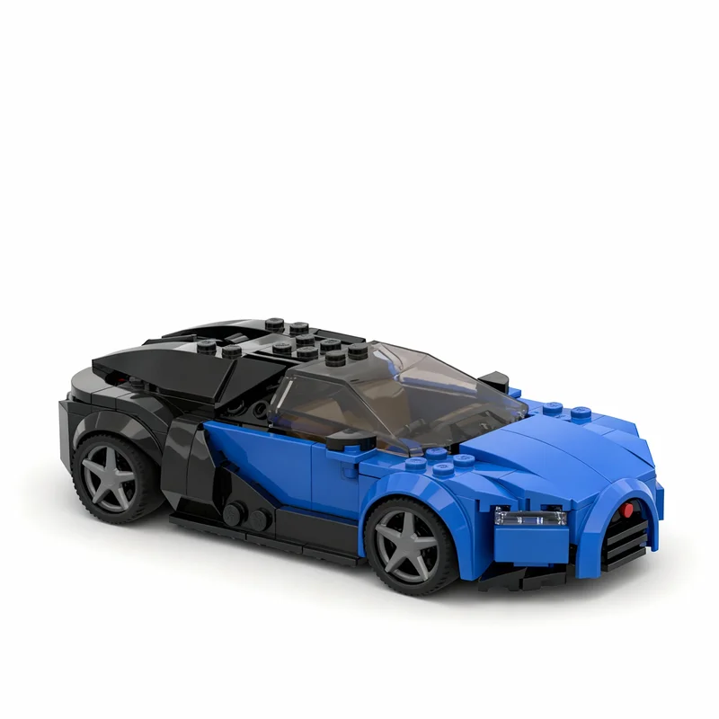 

267pcs MOC Bugatti Chiron 8 Stud Wide City Champions Model Building Blocks Construction Toy Christmas Gifts DIY Creative Idea