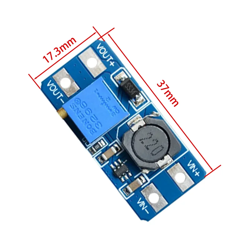 1-10PCS MT3608 Boost Module DC-DC Step Up Converter Booster Power Supply Module Board 2A Max 2V-24V To 5/9/12/28V for Arduino