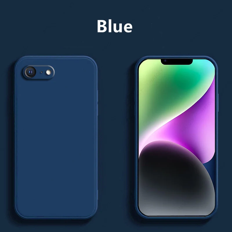 Apple iPhone 16e, 2020用のオリジナルの液体シリコンケース