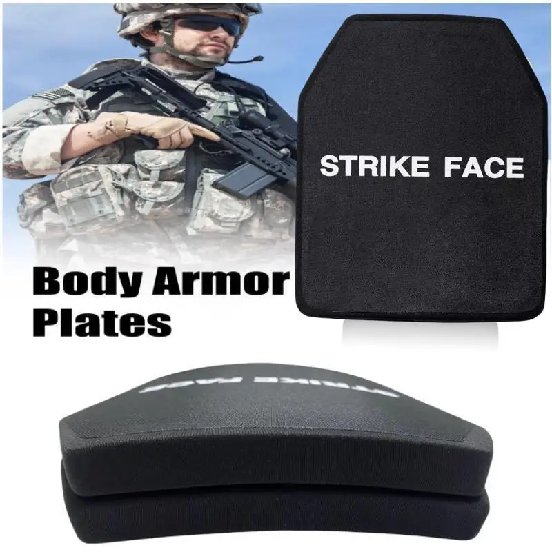 Body Armor Plat Pure PE25X30CM Level 3 Protective Plate Tactical Insertion Board Backpack Deck Tactical Vest