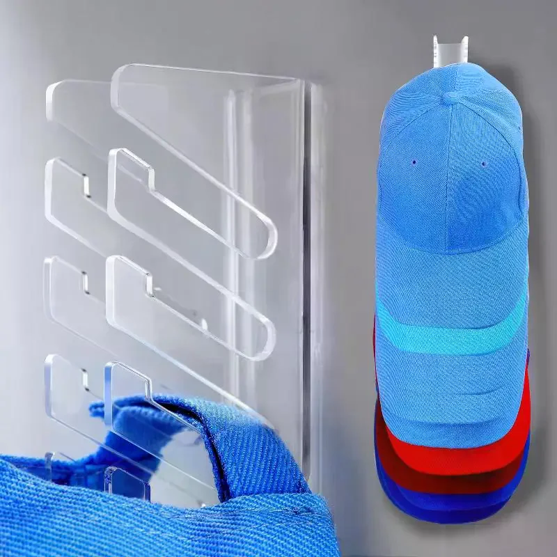 Baseball Hat Acrylic Storage Rack Display Rack For Bedroom Or Living Room Placement