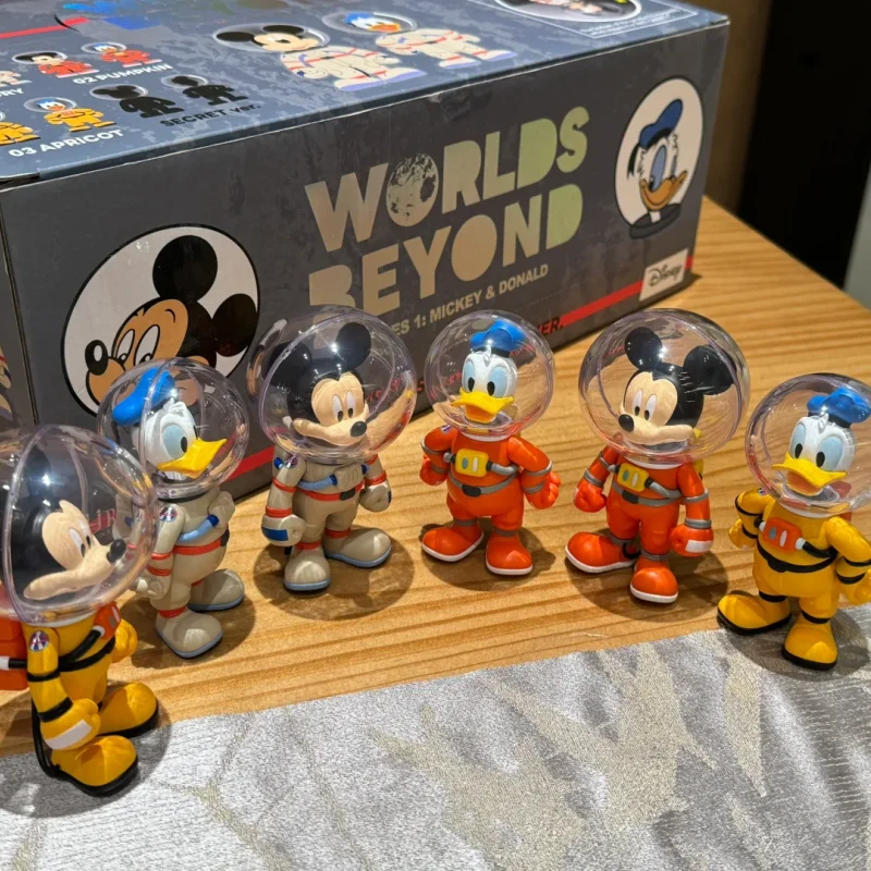

Original Genuine Disney Beyond The World Series Blind Box Mickey Space Doll Ornaments Cartoon Toys Astronaut Blind Boxes Gifts