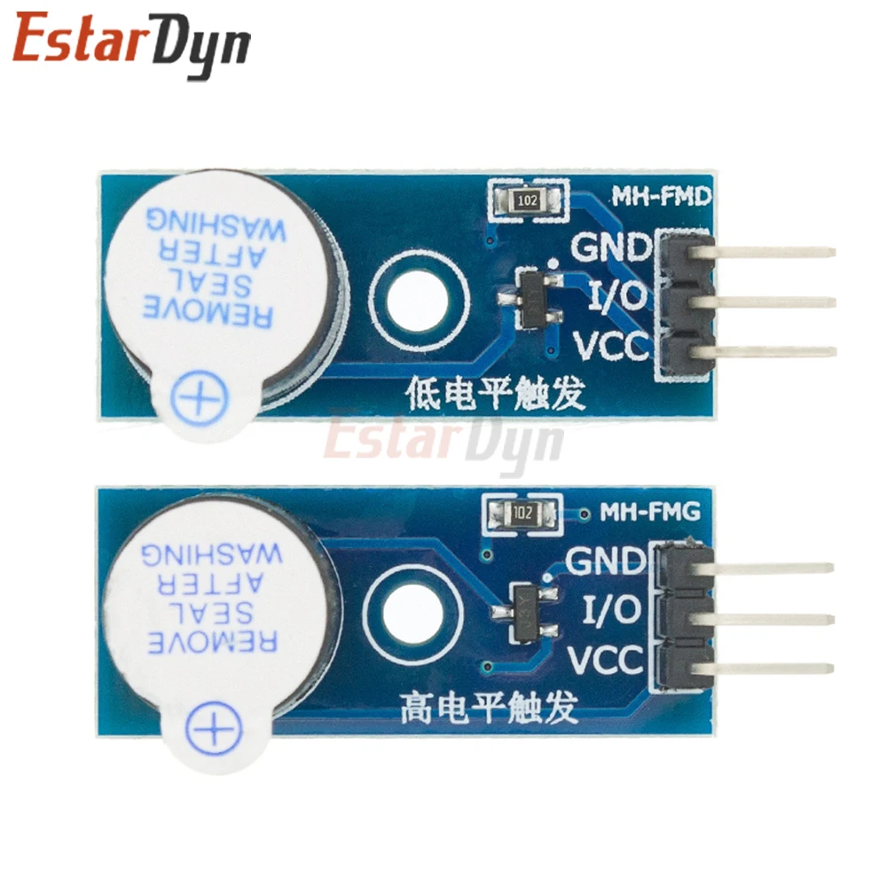 Picture 5: Estardyn Active/Passive Dual Mode Buzzer Module 5V, High/Low Level Trigger & PWM for Arduino Raspberry Pi ESP32