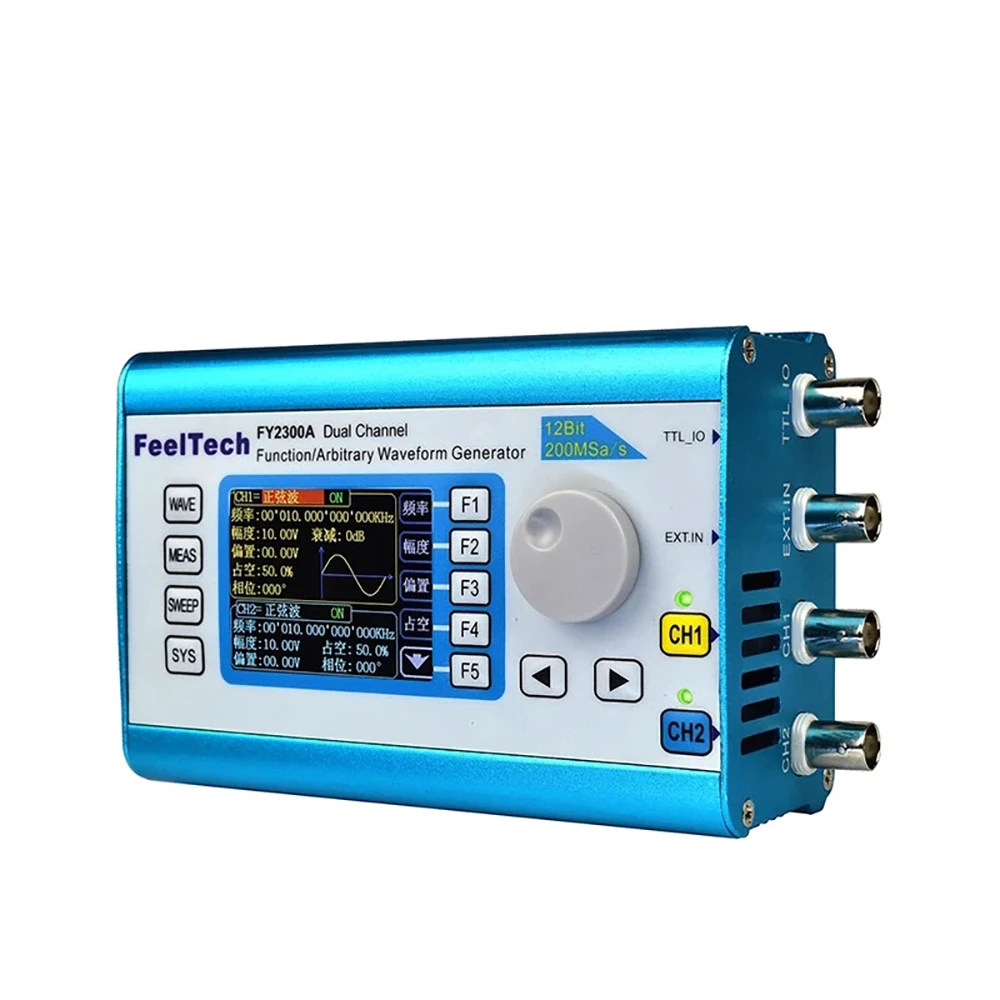 FY2300 6/12/20MHz Digital Dual-channel DDS Function Arbitrary Waveform Signal Generator Signal Source/Frequency Count Meter