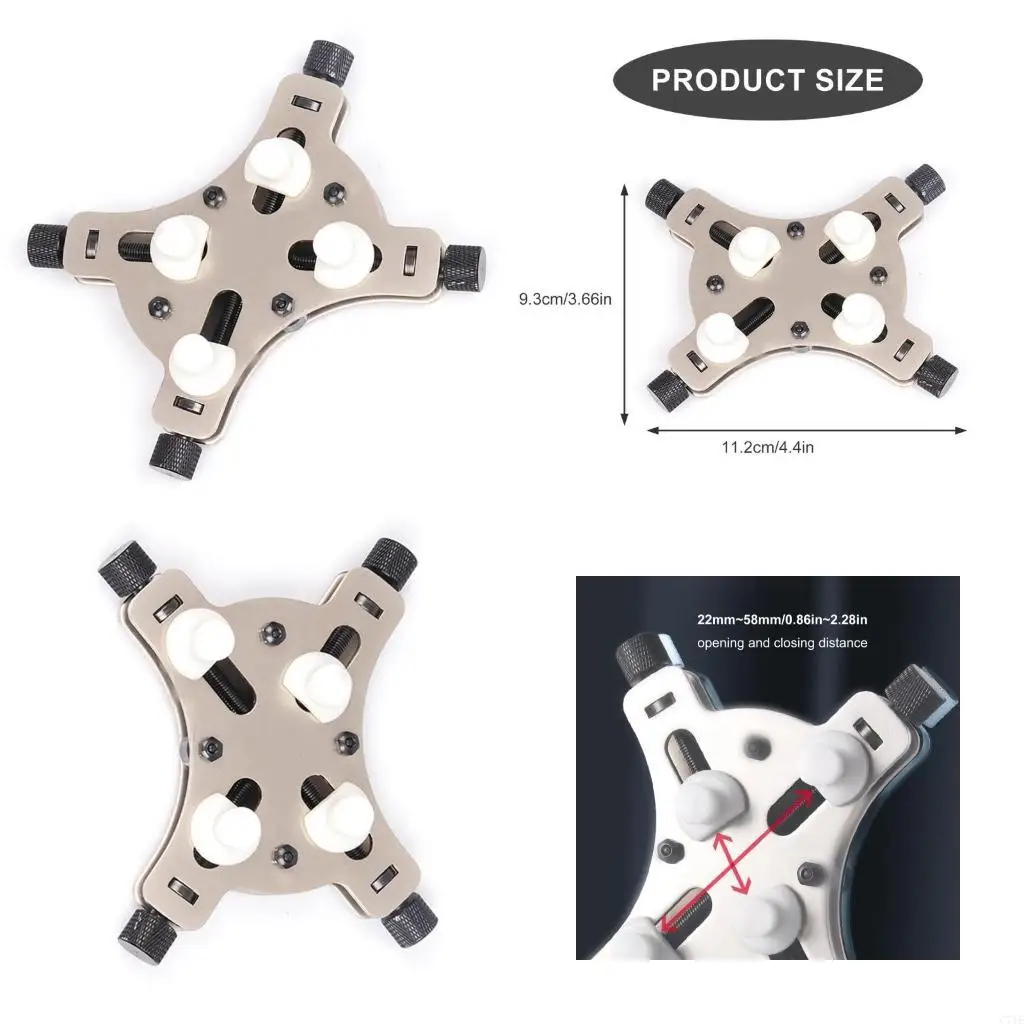  Useful Watch Case Movement Holder Vice For Precise Watch Repair Work Watch Fixing Base For Professional Watch Collector