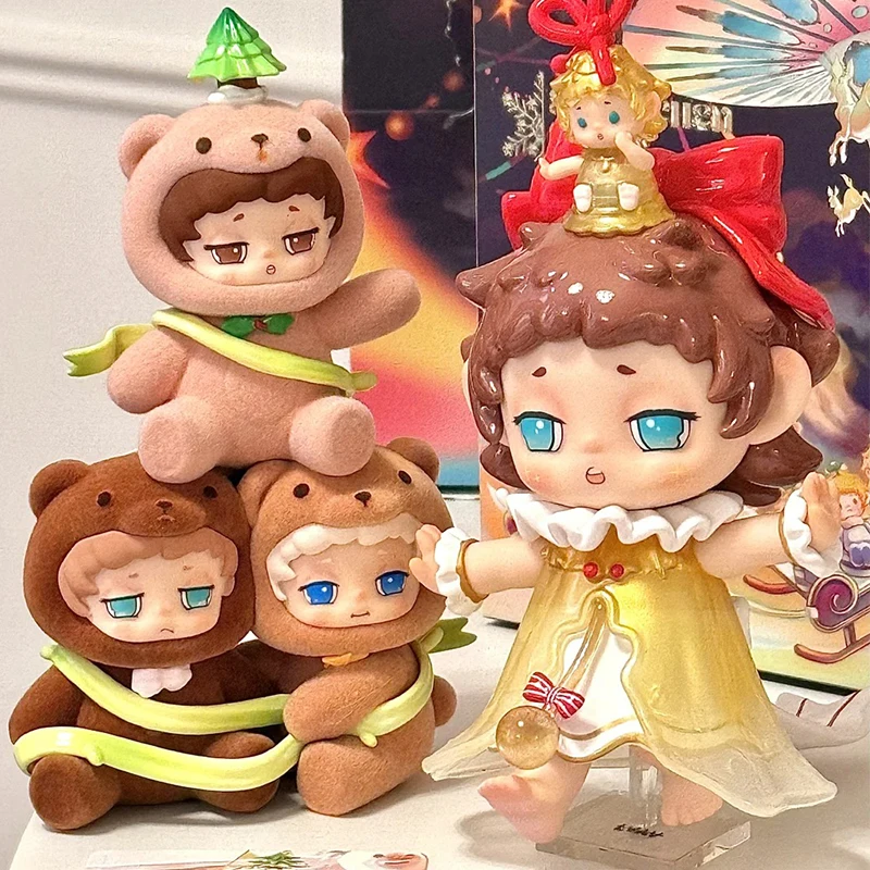 FAYA Standchen Snow Of Kingdom กล่องตาบอดน่ารักอะนิเมะตุ๊กตา Surprise กล่อง Kawaii Faya Action Figure Mystery กล่องคริสต์มาสของขวัญของเล่น