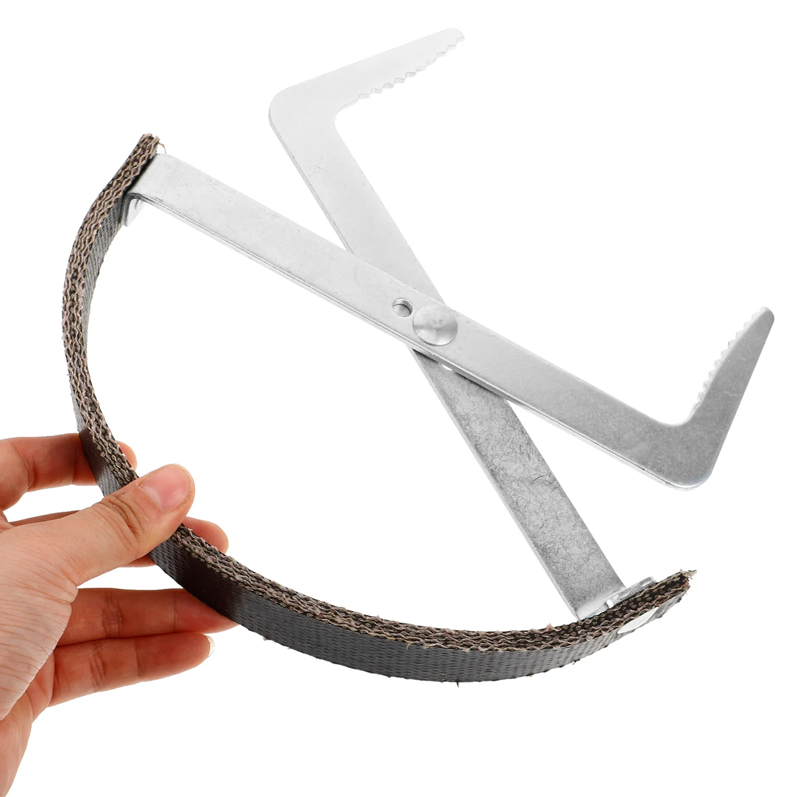 Carrier Heavy Duty Iron Rubber Build Adaptable Toothed Grip For Car Truck Lifting Transport Tool