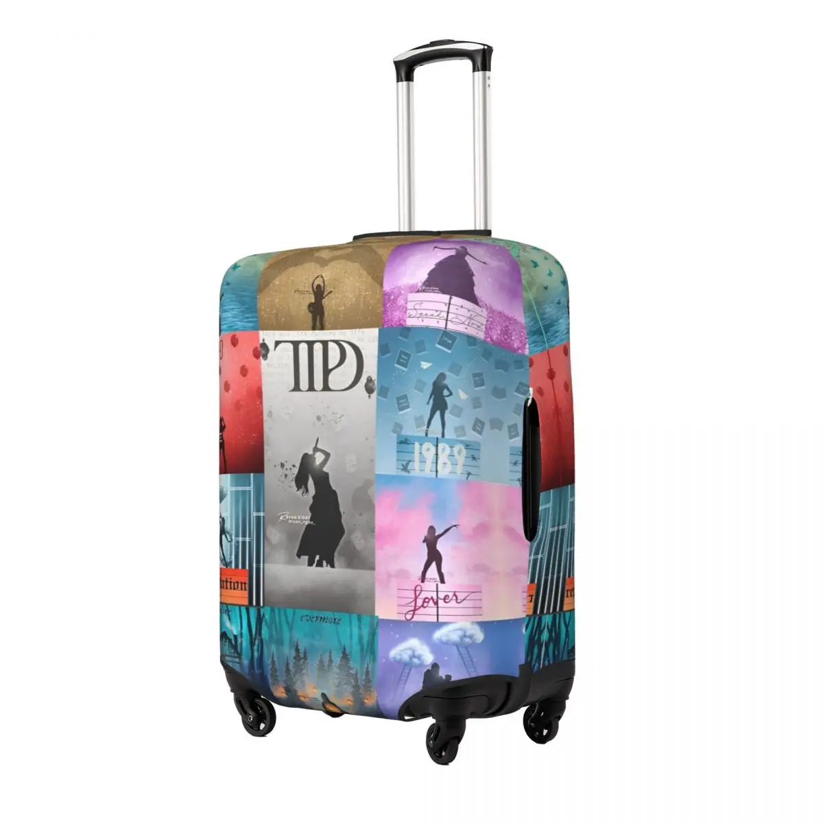 Love Story Ttpd Suitcase Cover All Too Well reputation Travel Holiday Elastic Luggage Accesories Protector