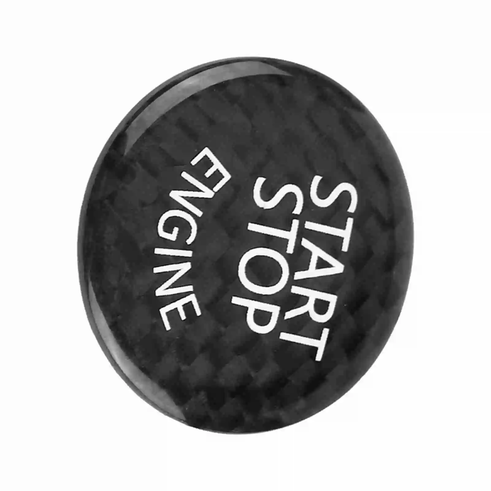 Engine Start Button Cover for  Engine Start Cover Car Carbon  Engine Start Button Decoration Cover for  E Chassis